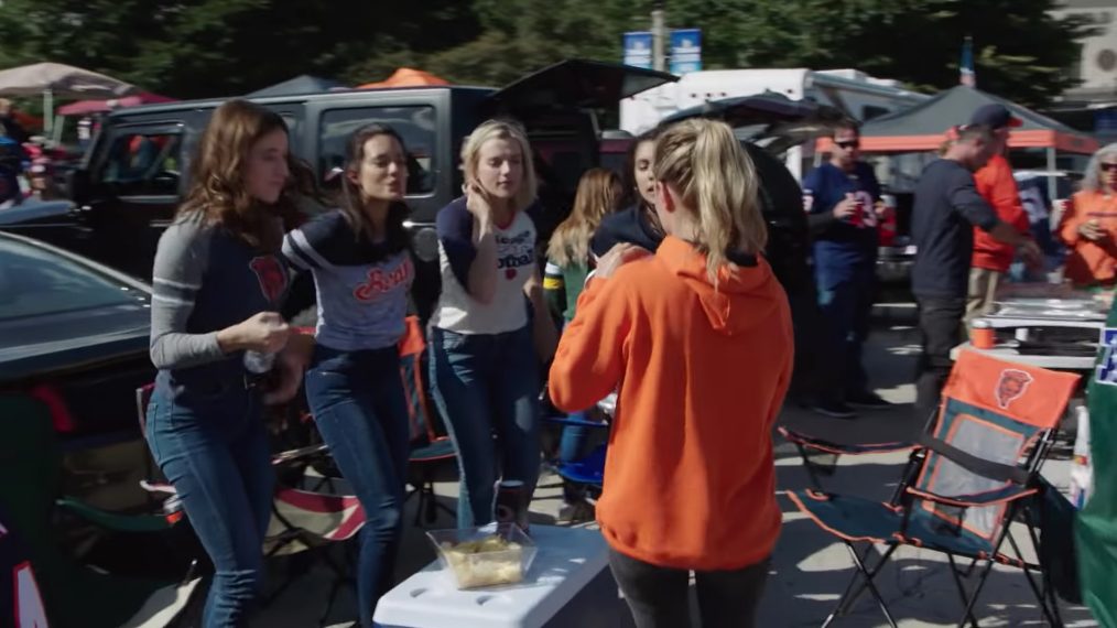 One Chicago tailgating