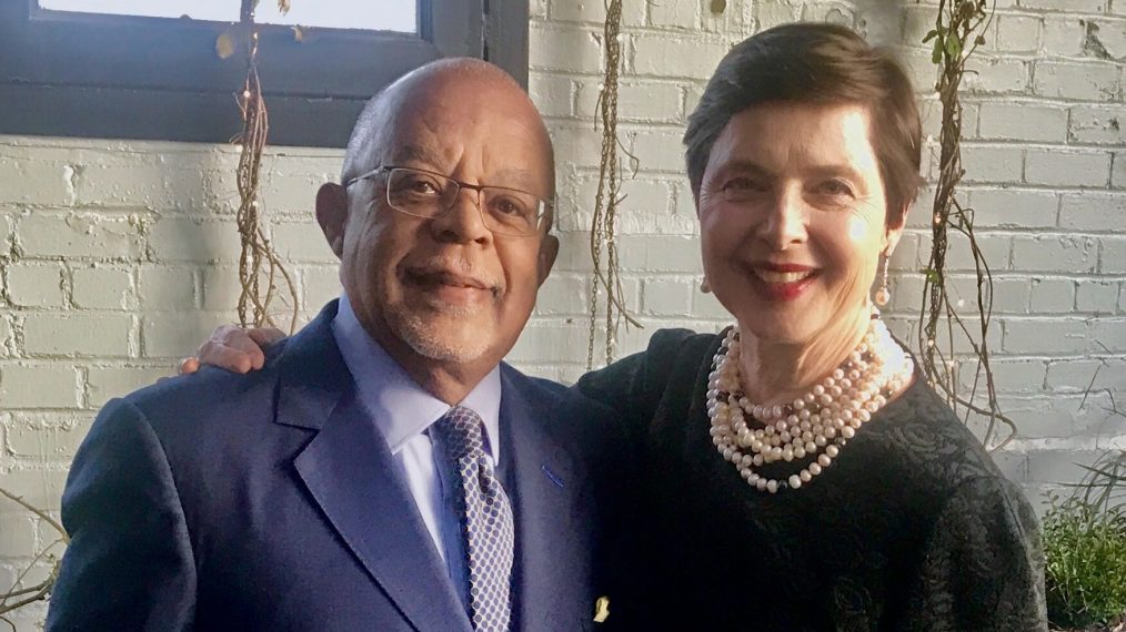 Henry Louis Gates Jr. and Isabella Rossellini in 'Finding Your Roots'