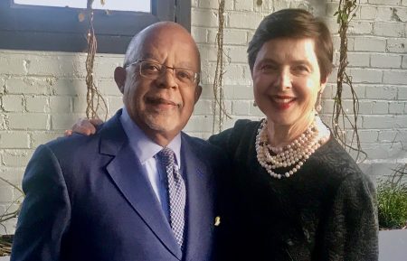 Henry Louis Gates Jr. and Isabella Rossellini in 'Finding Your Roots'