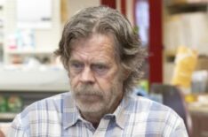 William H. Macy as Frank Gallagher in a walker in Shameless - 'We Few, We Lucky Few, We Band of Gallaghers!'