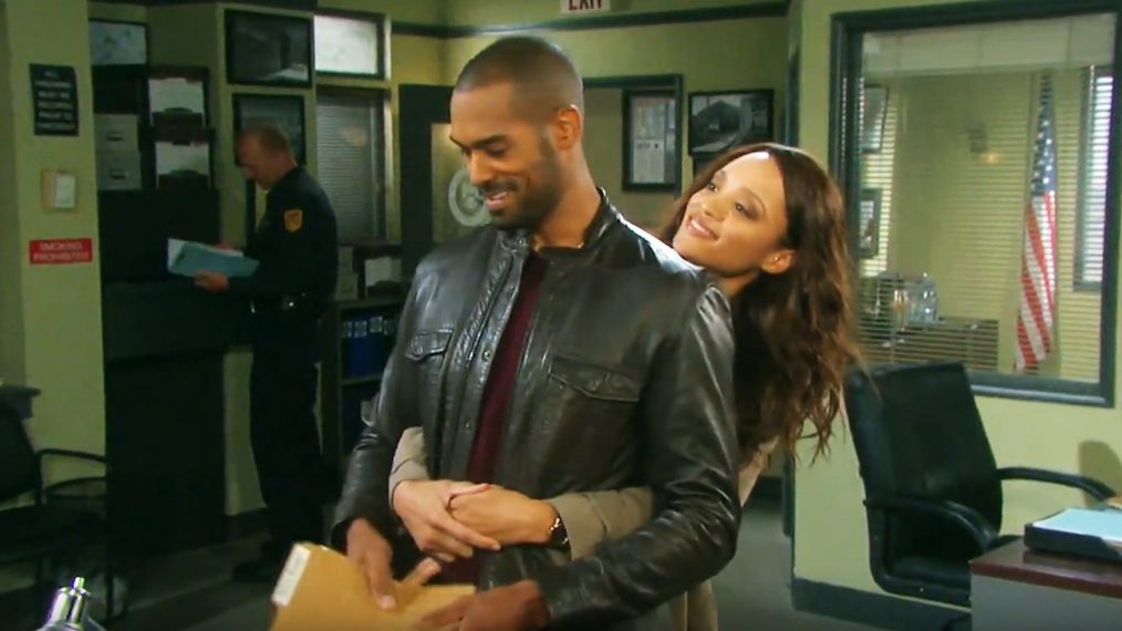 Eli & Lani, Days of Our Lives - Lamon Archey and Sal Stowers