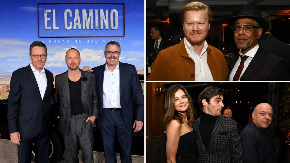 breaking bad el camino premiere collage