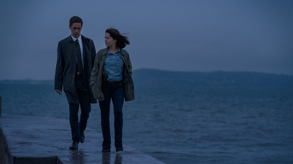 Killian Scott and Sarah Greene in Dublin Murders - Season 1
