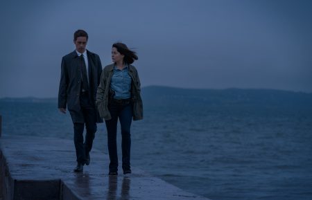 Killian Scott and Sarah Greene in Dublin Murders - Season 1