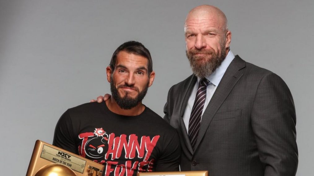 Johnny Gargano and Triple H