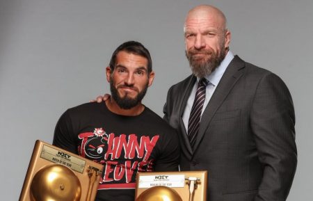 Johnny Gargano and Triple H