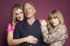 Missi Pyle, Callum Rennie, and Maddie Hasson of Impulse pose for a portrait during 2019 New York Comic Con