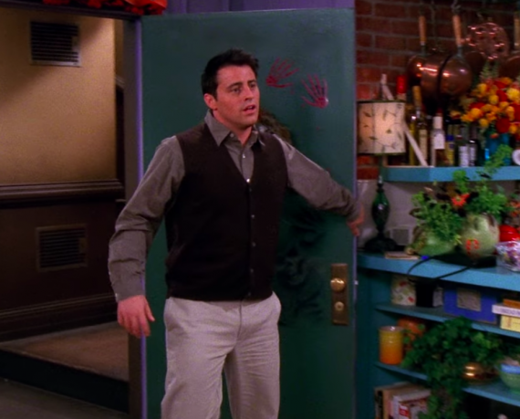 chandler bing bunny costume