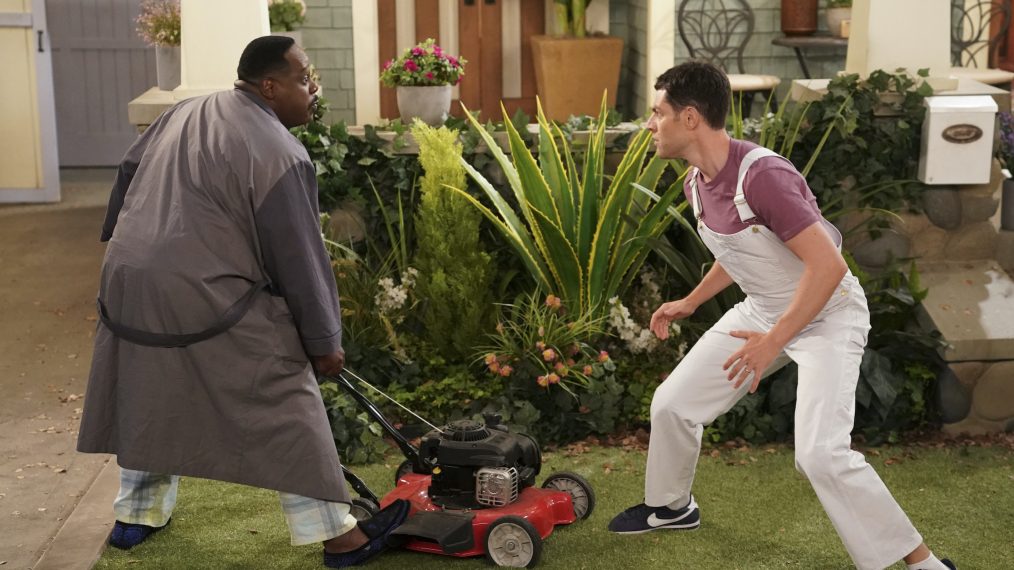 Cedric the Entertainer (Calvin Butler) and Max Greenfield (Dave Johnson in The Neighborhood - 'Welcome to the Fresh Coat