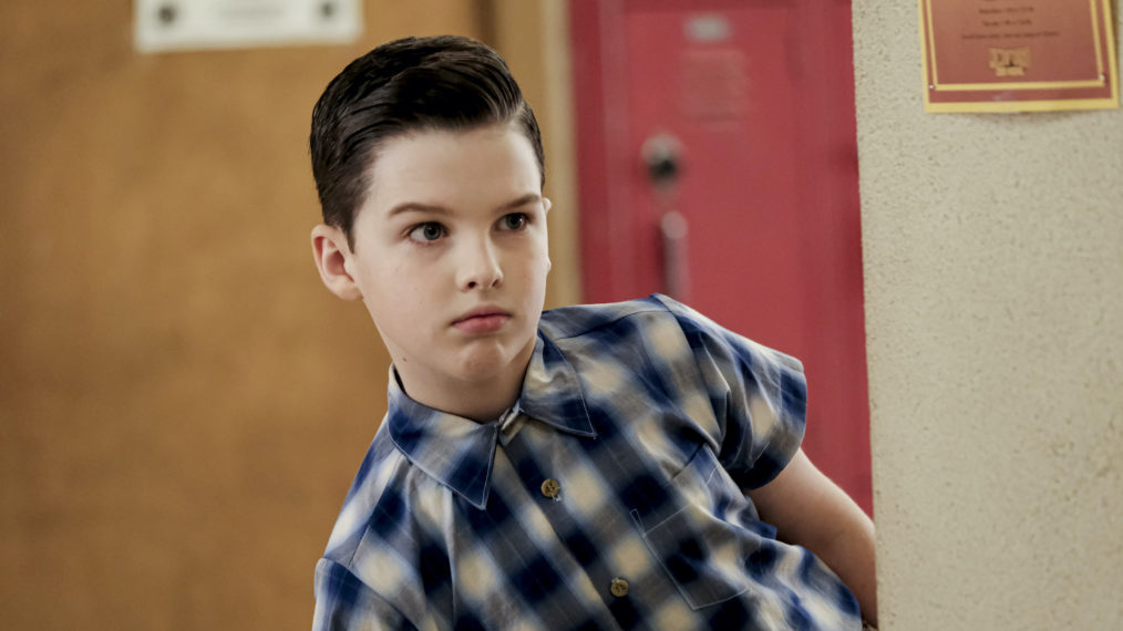 Iain Armitage as Young Sheldon