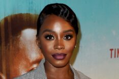 Deborah Ayorinde attends the premiere Of HBO's True Detective Season 3