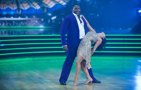 Ray Lewis and Cheryl Burke on Dancing With The Stars