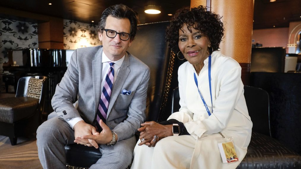 Ben Mankiewicz and Cicely Tyson