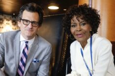 Ben Mankiewicz and Cicely Tyson