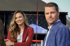 NCIS: Los Angeles - Concours d'Elegance - Moon Bloodgood (Katherine Casillas) and Chris O'Donnell (Special Agent G. Callen)