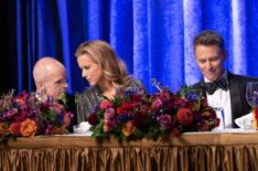 Madam Secretary - Zeljko Ivanek as Russell Jackson, Téa Leoni as Elizabeth McCord, and Tim Daly as Henry McCord at the White House correspondents' dinner - 'Accountability'