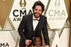 Thomas Rhett and his daughter Willa at The 53rd Annual CMA Awards