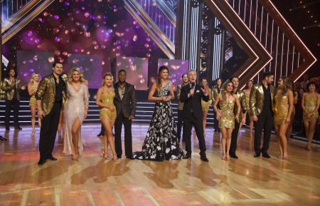 GLEB SAVCHENKO, LAUREN ALAINA, WITNEY CARSON, KEL MITCHELL, ERIN ANDREWS, TOM BERGERON, ALLY BROOKE, SASHA FARBER, ALAN BERSTEN, HANNAH BROWN