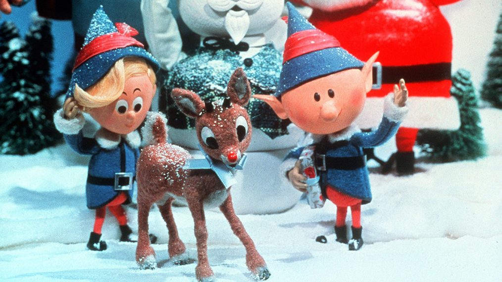 CBS#01252 - Let the reindeer games begin! RUDOLPH THE RED-NOSED REINDEER, the longest-running holiday special in television history, celebrates its 40th anniversary broadcast Tuesday Dec. 9 (8:00-9:00 PM, ET/PT) on the CBS Television Network. Since 1964, millions of families have tuned in to watch Rudolph and his friends, Hermey the Elf, Yukon Cornelius, and the Misfit Toys, save Christmas. This classic 