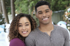 Chaley Rose and Rome Flynn in A Christmas Duet