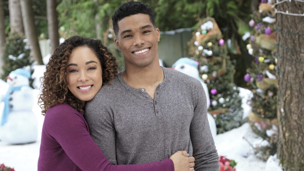 Chaley Rose and Rome Flynn in A Christmas Duet