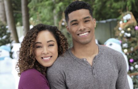 Chaley Rose and Rome Flynn in A Christmas Duet