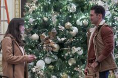 Christmas at The Plaza - Elizabeth Henstridge and Ryan Paevey