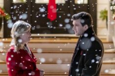 Alison Sweeney and Lucas Bryant in Time for You to Come Home for Christmas