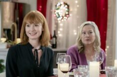 Alicia Witt and Lori Hallier in Our Christmas Love Song