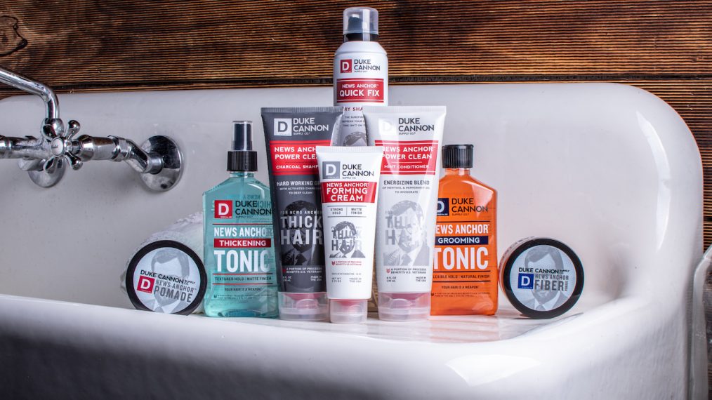 Anchor Man Hair Products Group Photo