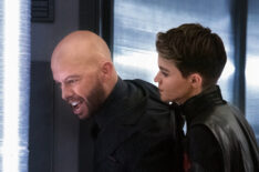 Jon Cryer as Lex Luthor and Ruby Rose as Kate Kane/Batwoman in The Flash - 'Crisis on Infinite Earths: Part Three'