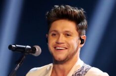 Niall Horan performs on stage during the MTV EMAs 2019