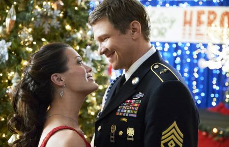 Holiday for Heroes - Melissa Claire Egan and Marc Blucas