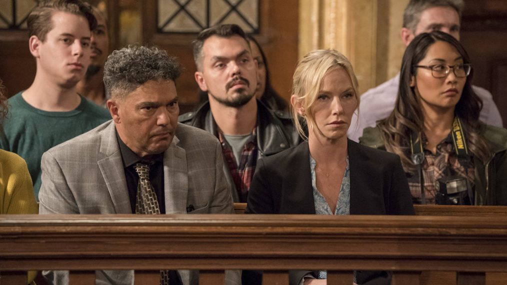 Law & Order: Special Victims Unit - Season 21 - Nicholas Turturro as Detective Frank Bucci, Kelli Giddish as Detective Amanda Rollins - 'Can't Be Held Accountable'