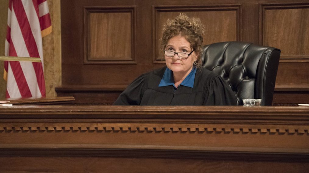 Aida Turturro as Judge Felicia Catano in Law & Order: Special Victims Unit - Season 21