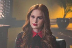 Kerr Smith as Mr. Honey and Madelaine Petsch as Cheryl in Riverdale - Chapter Sixty-Five: In Treatment