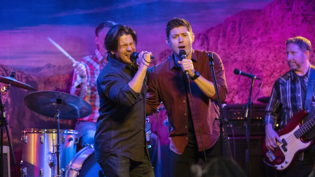 Supernatural - Last Call - Christian Kane as Lee Webb and Jensen Ackles as Dean