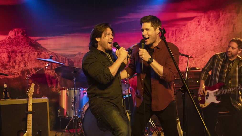 Supernatural - Last Call - Christian Kane as Lee Webb and Jensen Ackles as Dean