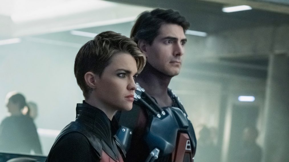 Crisis on Infinite Earths: Part One - Ruby Rose as Kate Kane/Batwoman and Brandon Routh as Ray Palmer/Atom