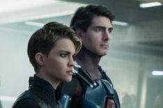 Crisis on Infinite Earths: Part One - Ruby Rose as Kate Kane/Batwoman and Brandon Routh as Ray Palmer/Atom