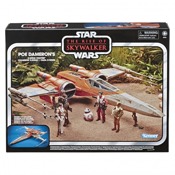 STAR WARS THE VINTAGE COLLECTION POE DAMERON’S X-WING FIGHTER Vehicle - in pck