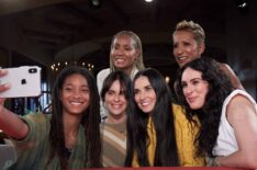 Facebook Red Table Talk - Willow Smith, Jada Pinkett Smith, Gammy, Demi Moore, Rumer Willis, Tallulah Willis