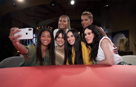 Facebook Red Table Talk - Willow Smith, Jada Pinkett Smith, Gammy, Demi Moore, Rumer Willis, Tallulah Willis