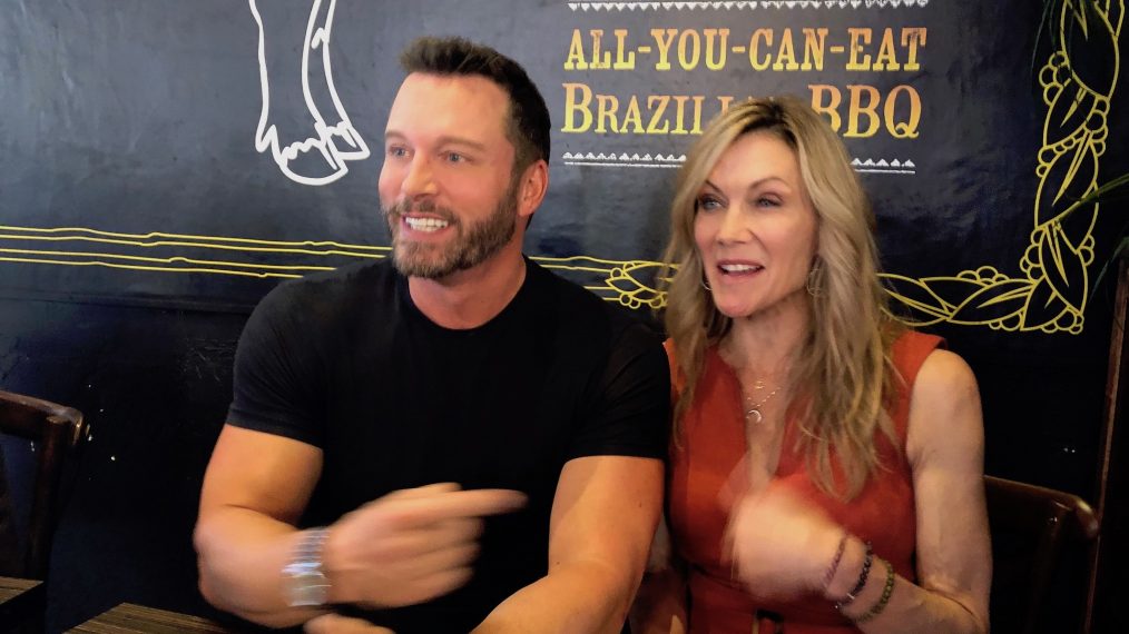 Eric Martsolf (Brady Black) and Stacy Haiduk (Kristin DiMera) of Days of Our Lives