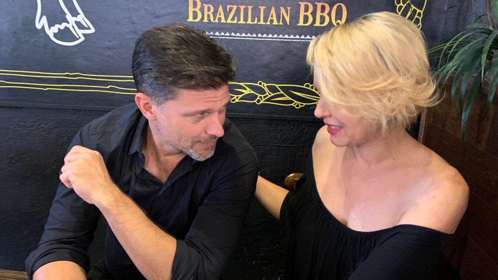 Greg Vaughan and Ari Zucker