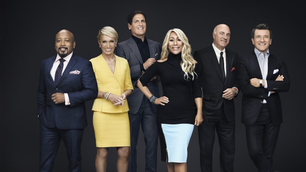 DAYMOND JOHN, BARBARA CORCORAN, MARK CUBAN, LORI GREINER, KEVIN O'LEARY, ROBERT HERJAVEC