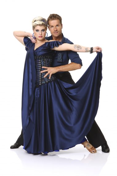 Kelly Osbourne and Louis van Amstel on Dancing With The Stars