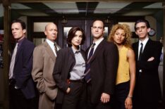 Law & Order: Special Victim's Unit - Dean Winters as Detective Brian Cassidy, Dann Florek as Captain Donald Cragen, Mariska Hargitay as Detective Olivia Benson, Christopher Meloni as Detective Elliot Stabler, Michelle Hurd as Detective Monique Jefferies, Richard Belzer as Detective John Munch