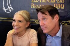 Melissa Reeves (Jennifer Horton) and Matthew Ashford (Jack Deveraux) of Days of Our Lives