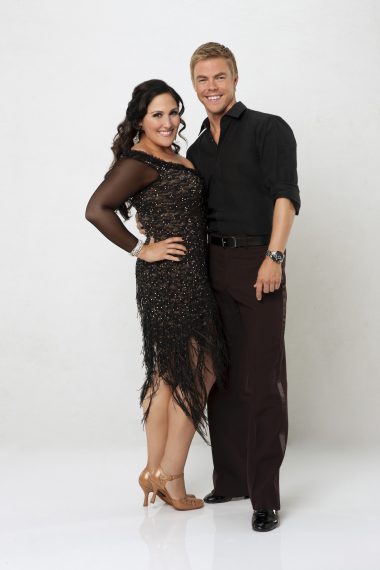 Ricki Lake and Derek Hough on Dancing with the Stars - Season 13